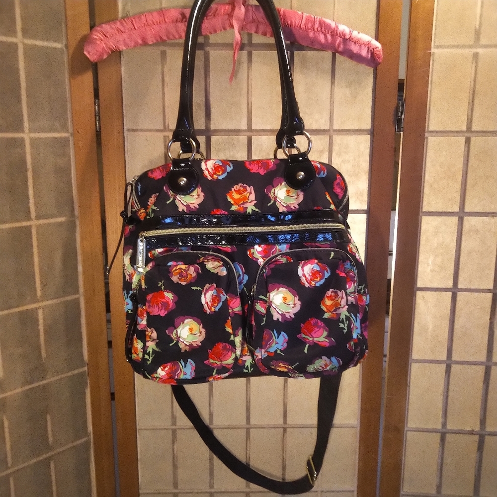 Betsey Johnson floral tote